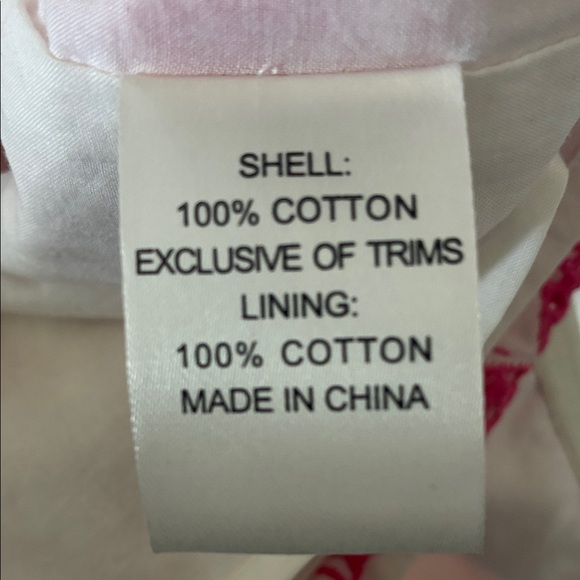 Lilly Pulitzer Allegra White Pink Roses Beaded Strapless Eyelet Lace‎ Dress - Picture 5 of 5